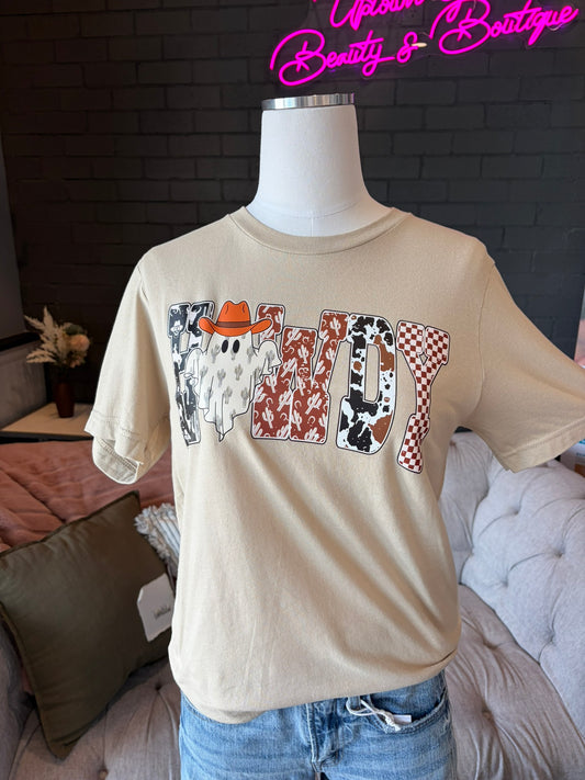 Howdy Ghost Tee