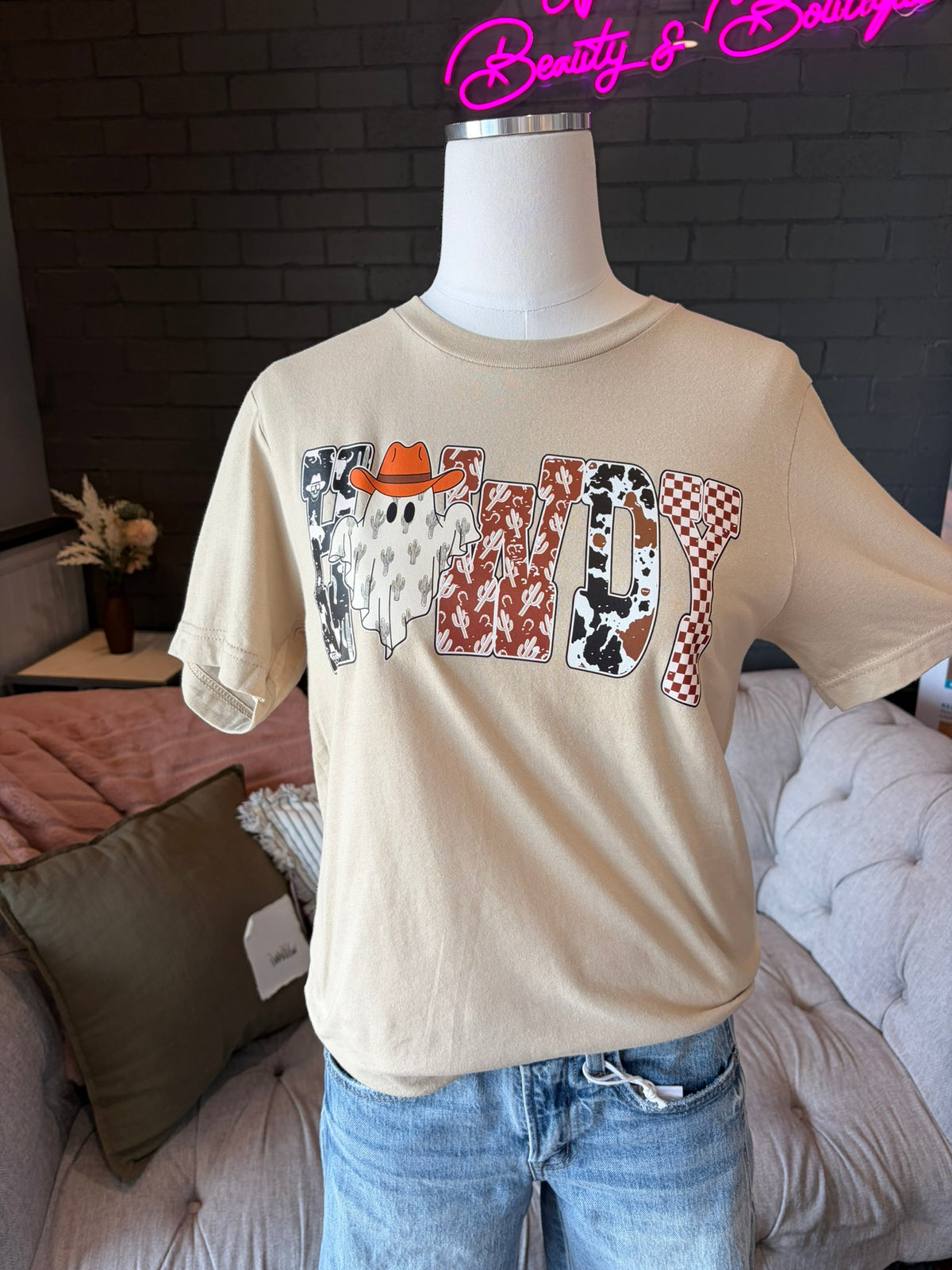 Howdy Ghost Tee