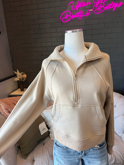 Game Day Zip-Up Sweatshirt