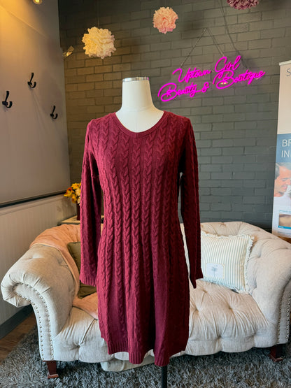 Autumn Sweater Dress
