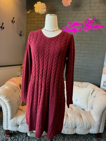 Autumn Sweater Dress