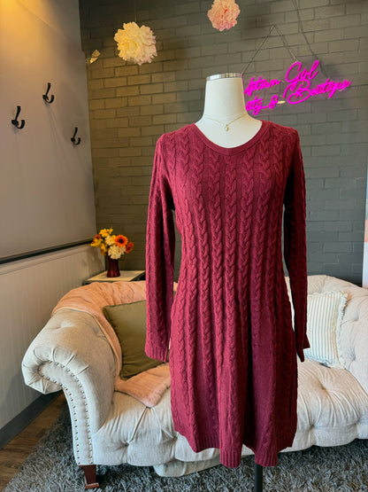 Autumn Sweater Dress