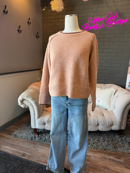 Maeve Contrast Sweater