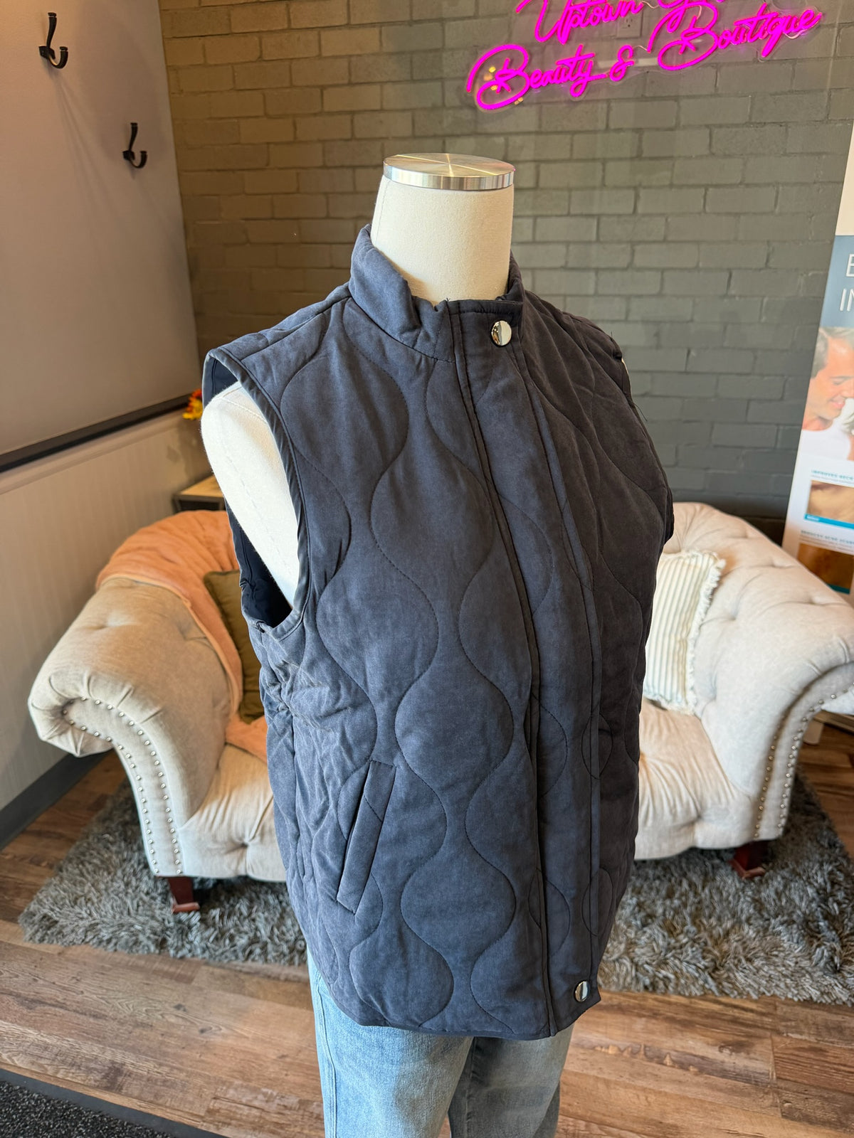 Faye Quilted Vest