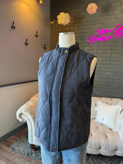 Faye Quilted Vest