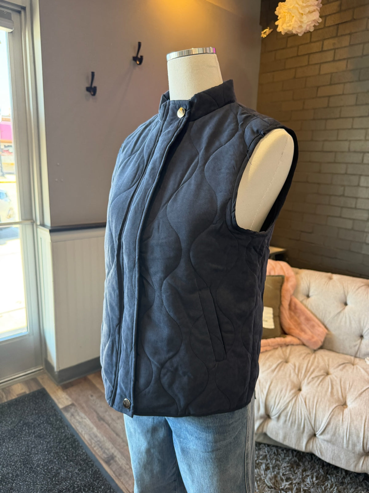 Faye Quilted Vest