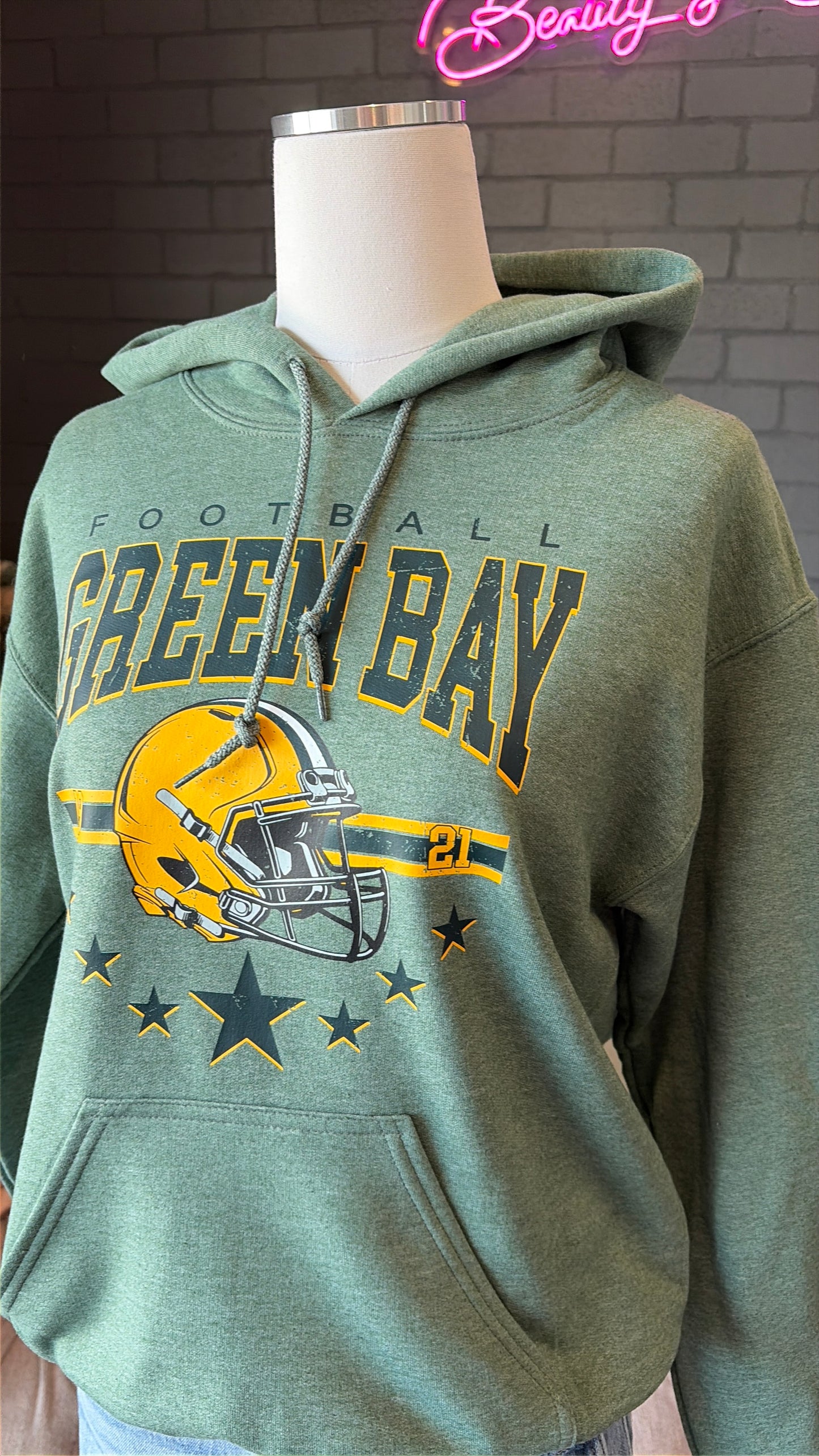 Green Bay Football Hoodie