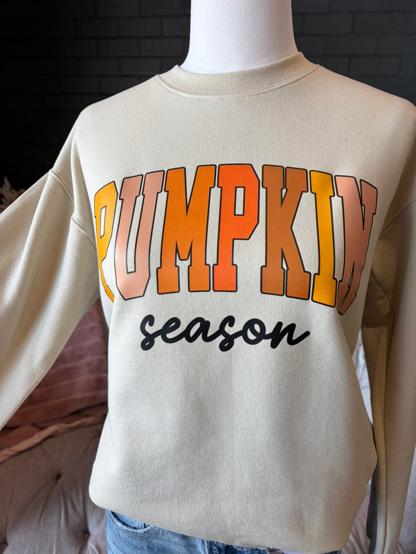 Pumpkin Season Crewneck Sweatshirt