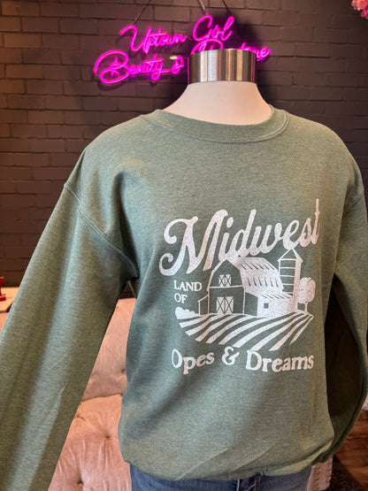 Midwest Dreams Crewneck Sweatshirt