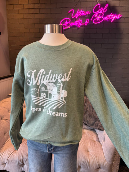 Midwest Dreams Crewneck Sweatshirt