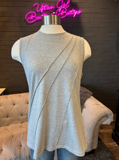 Xandra Pleated Tank Top