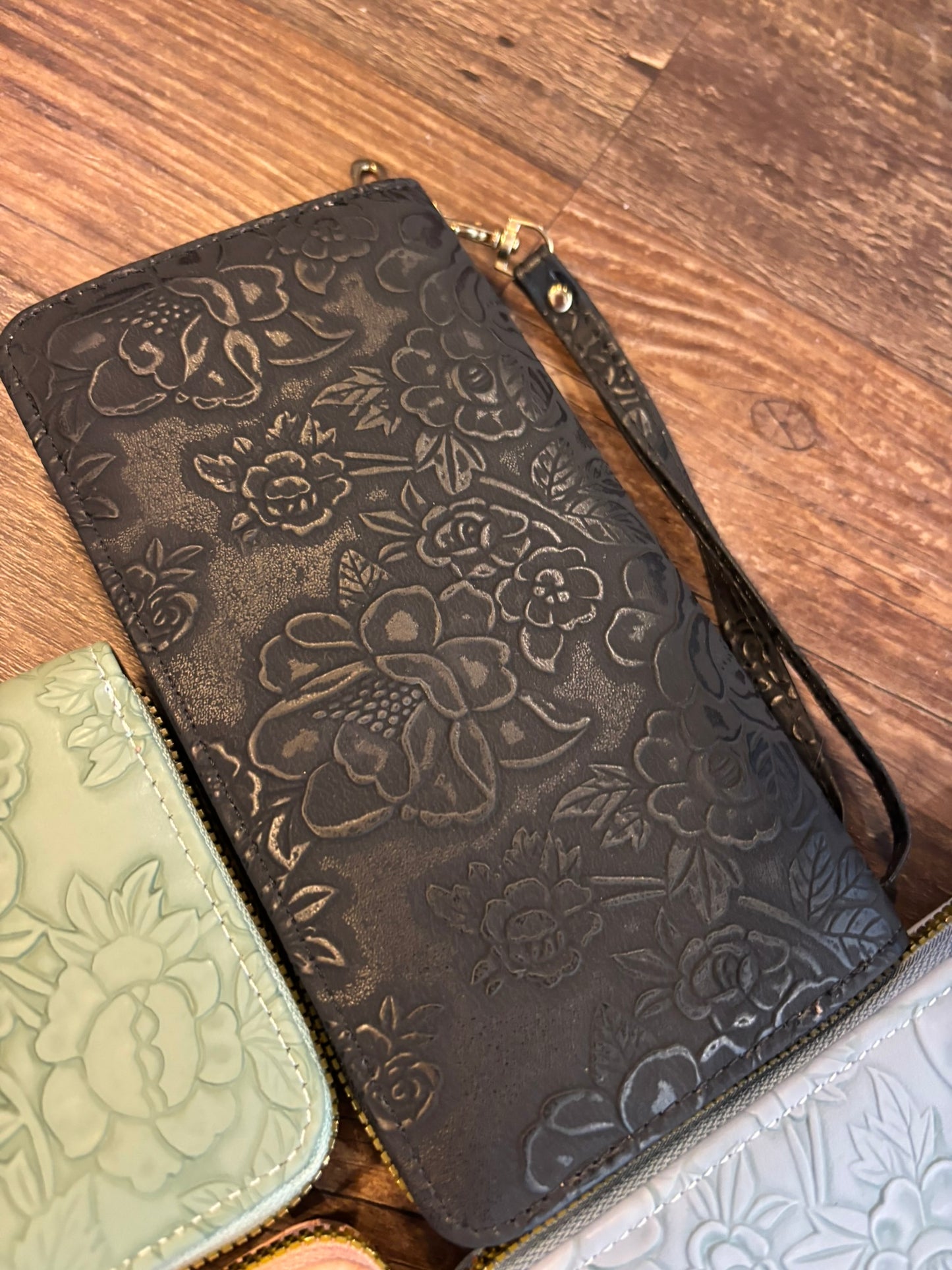 Veronica Floral Embossed Wallet