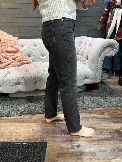 Cassie Black Denim Jeans