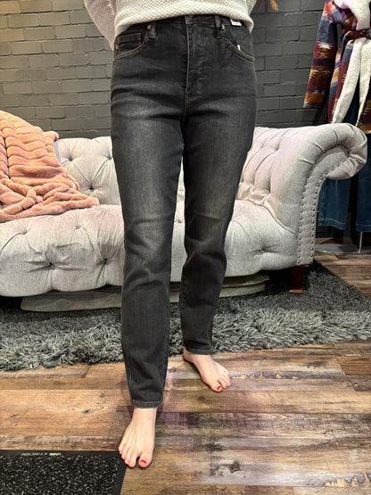 Cassie Black Denim Jeans