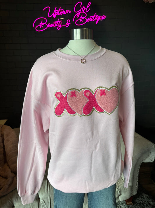 XOXO Crewneck Sweatshirt