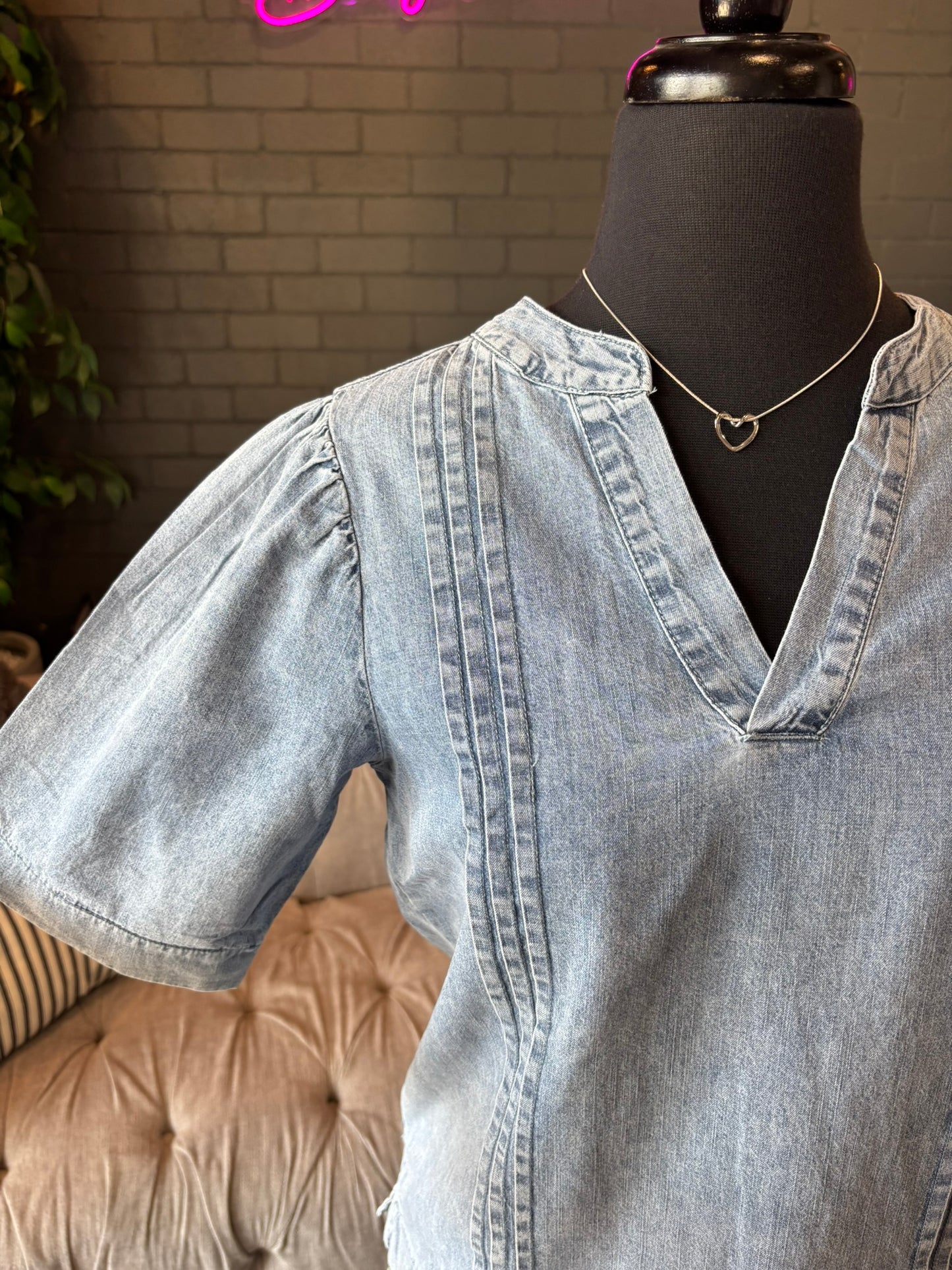 Hadley Denim Tunic