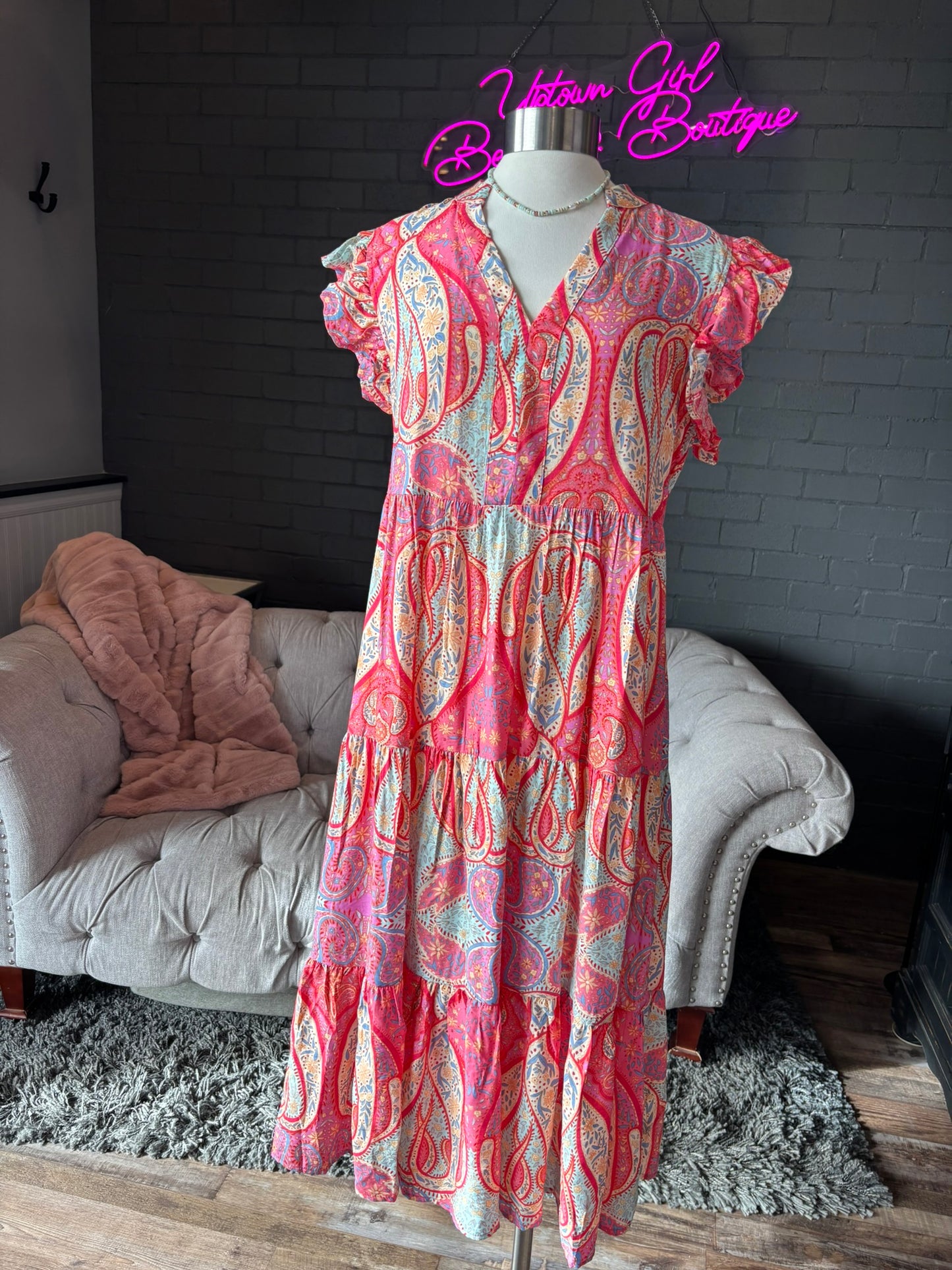 Rosie Paisley Dress