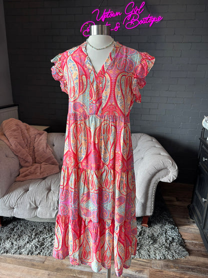 Rosie Paisley Dress