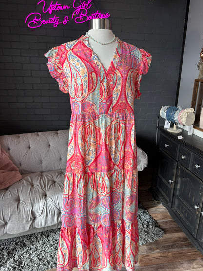 Rosie Paisley Dress