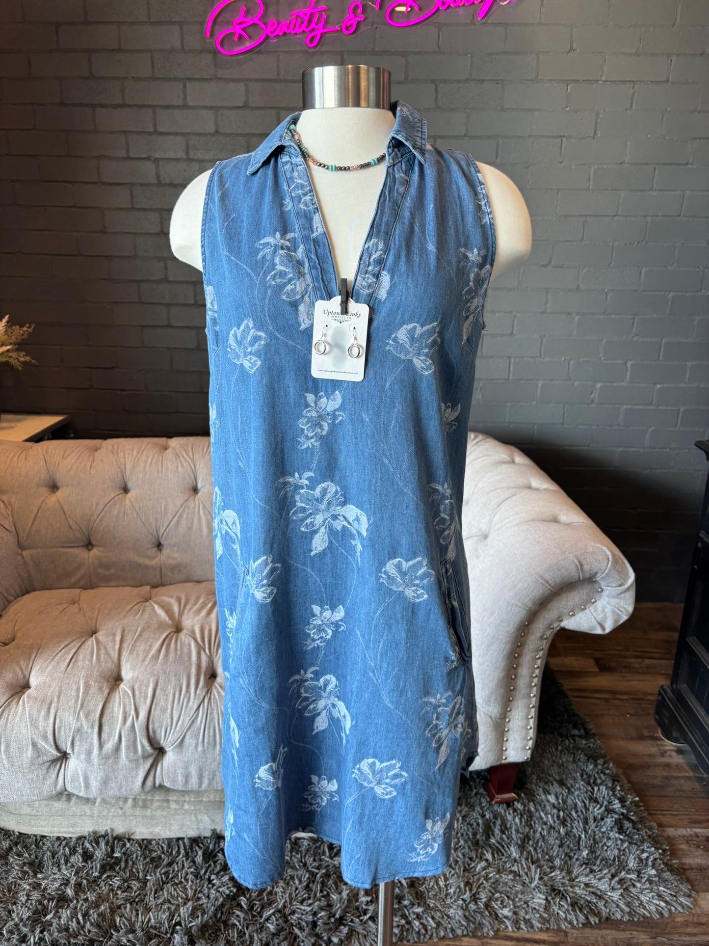 Clara Denim Dress