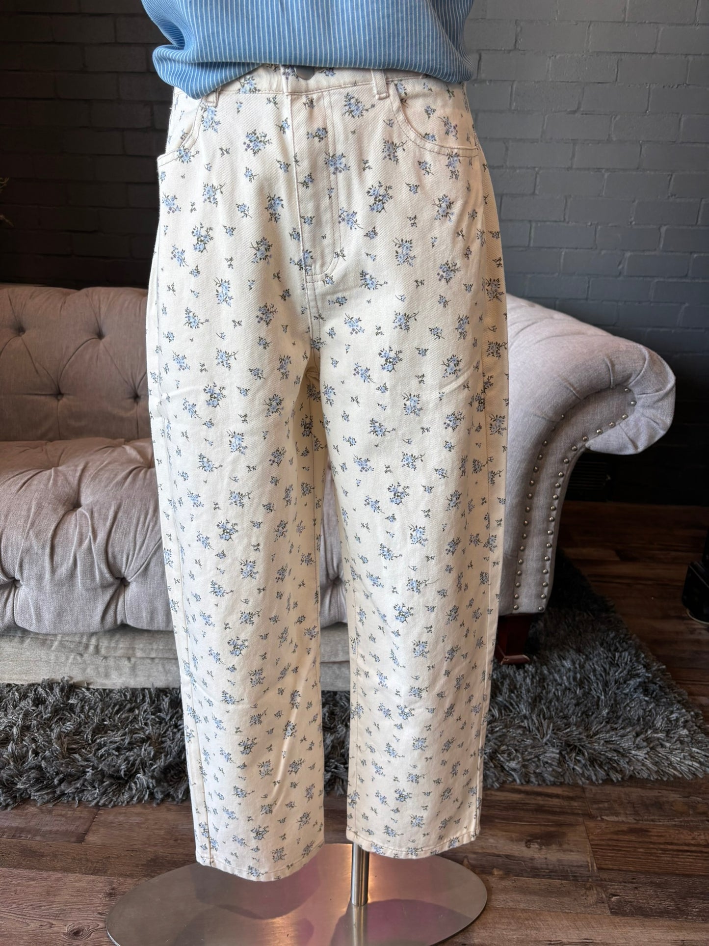 Greta Floral Jeans