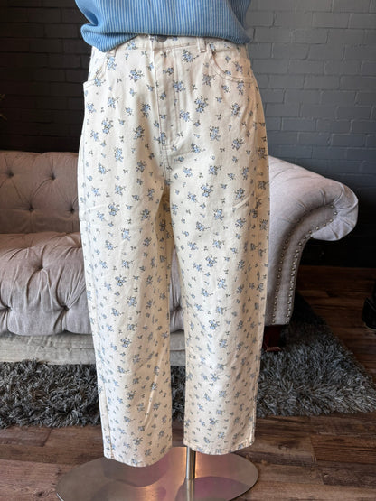 Greta Floral Jeans