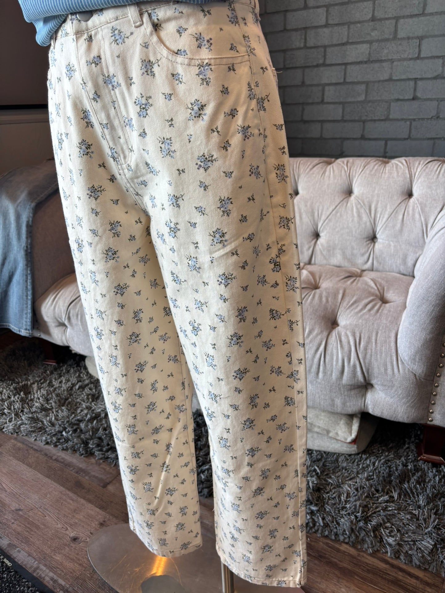 Greta Floral Jeans