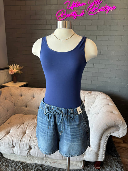 Hanna Denim Boxer Shorts