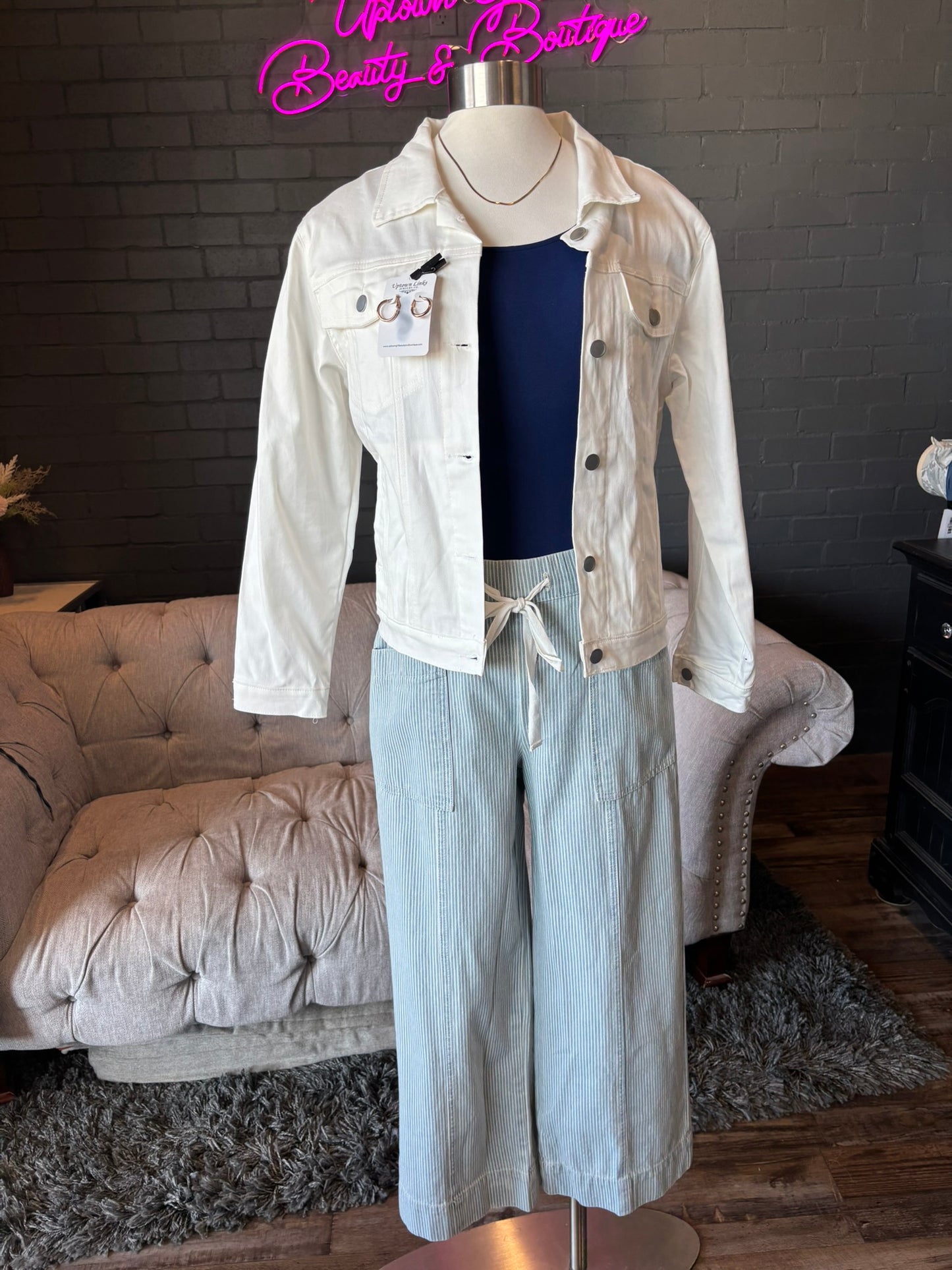 Celine Striped Pants