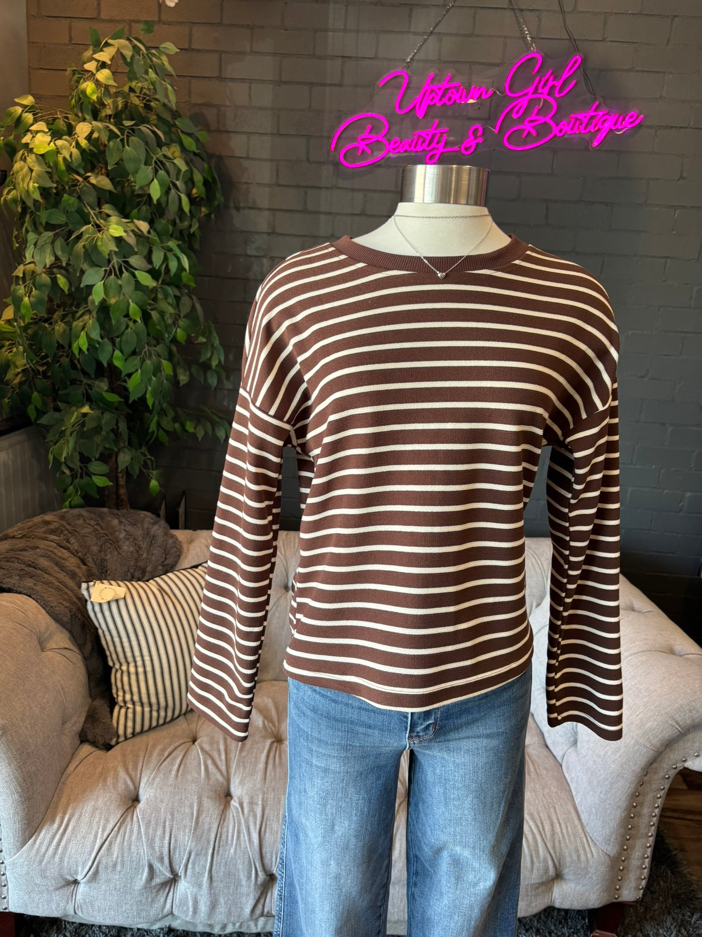 Jess Striped Top