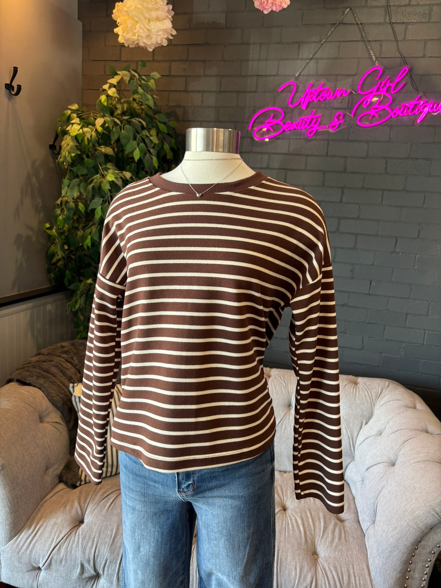 Jess Striped Top