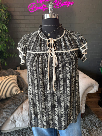 Isabelle Printed Blouse