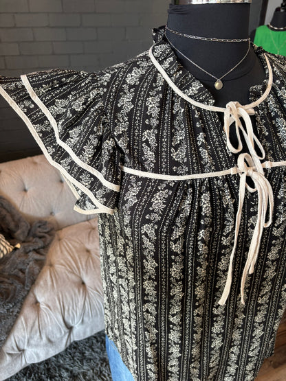 Isabelle Printed Blouse