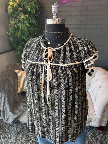 Isabelle Printed Blouse