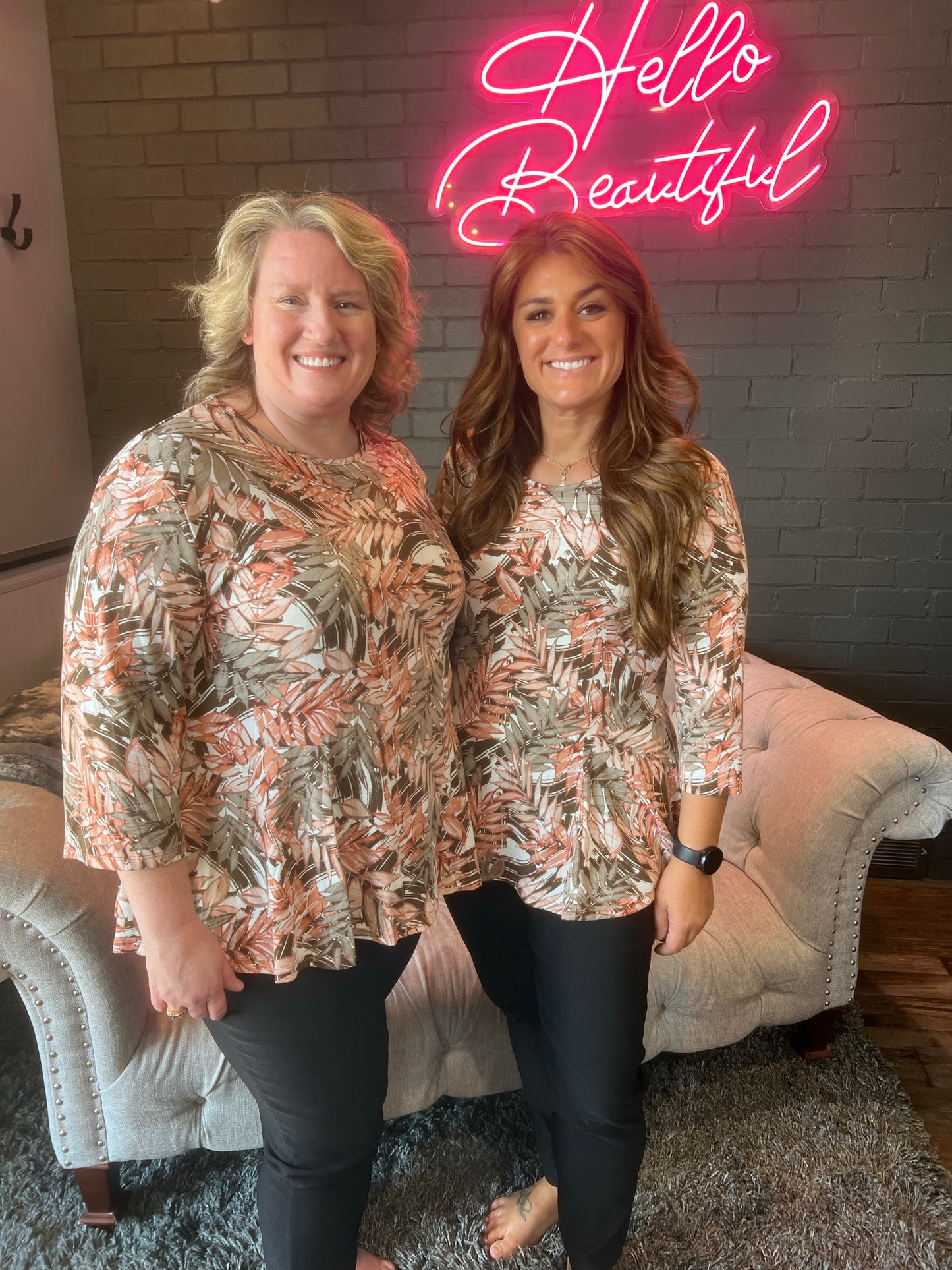 Francine Floral Top