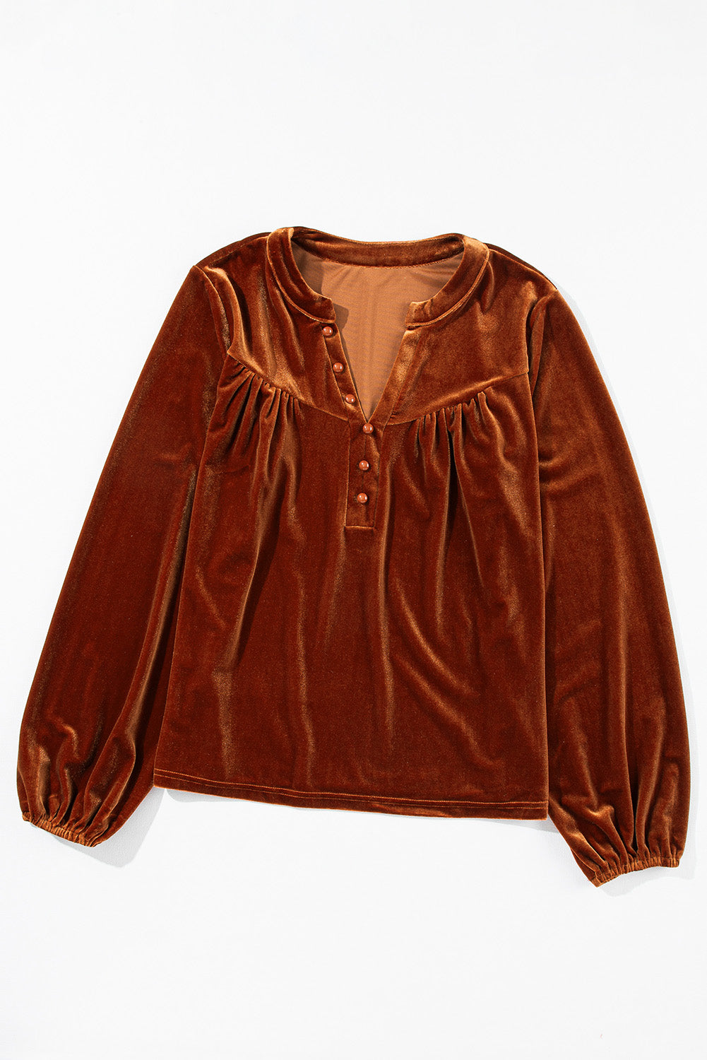 Flame Velvet Blouse