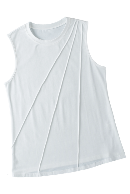 Xandra Pleated Tank Top