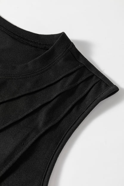 Xandra Pleated Tank Top