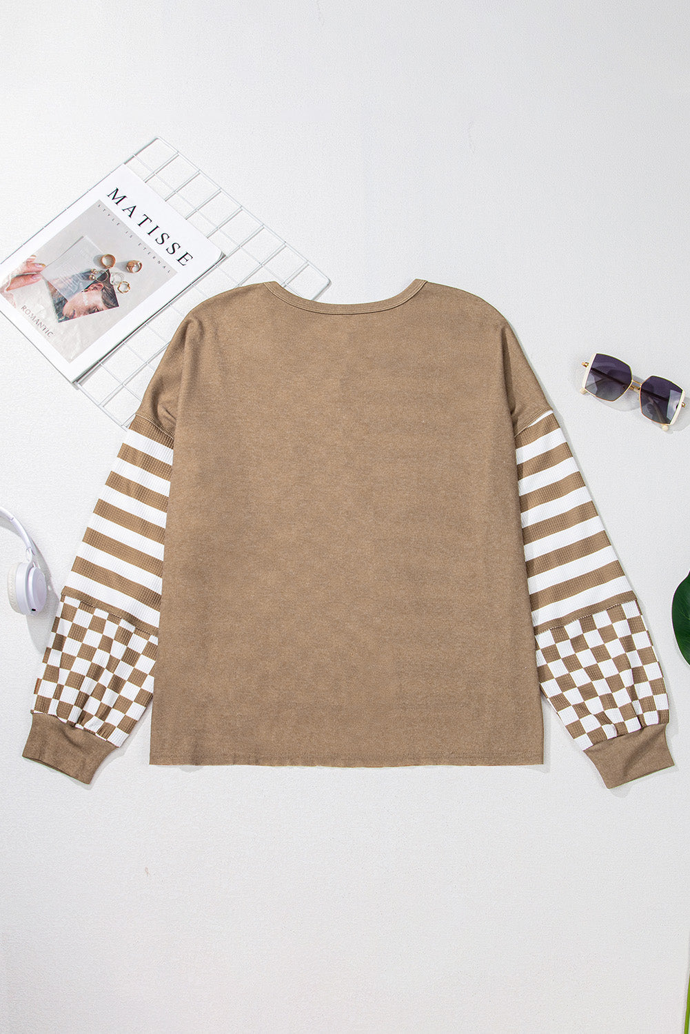 Raina Checkerboard Top