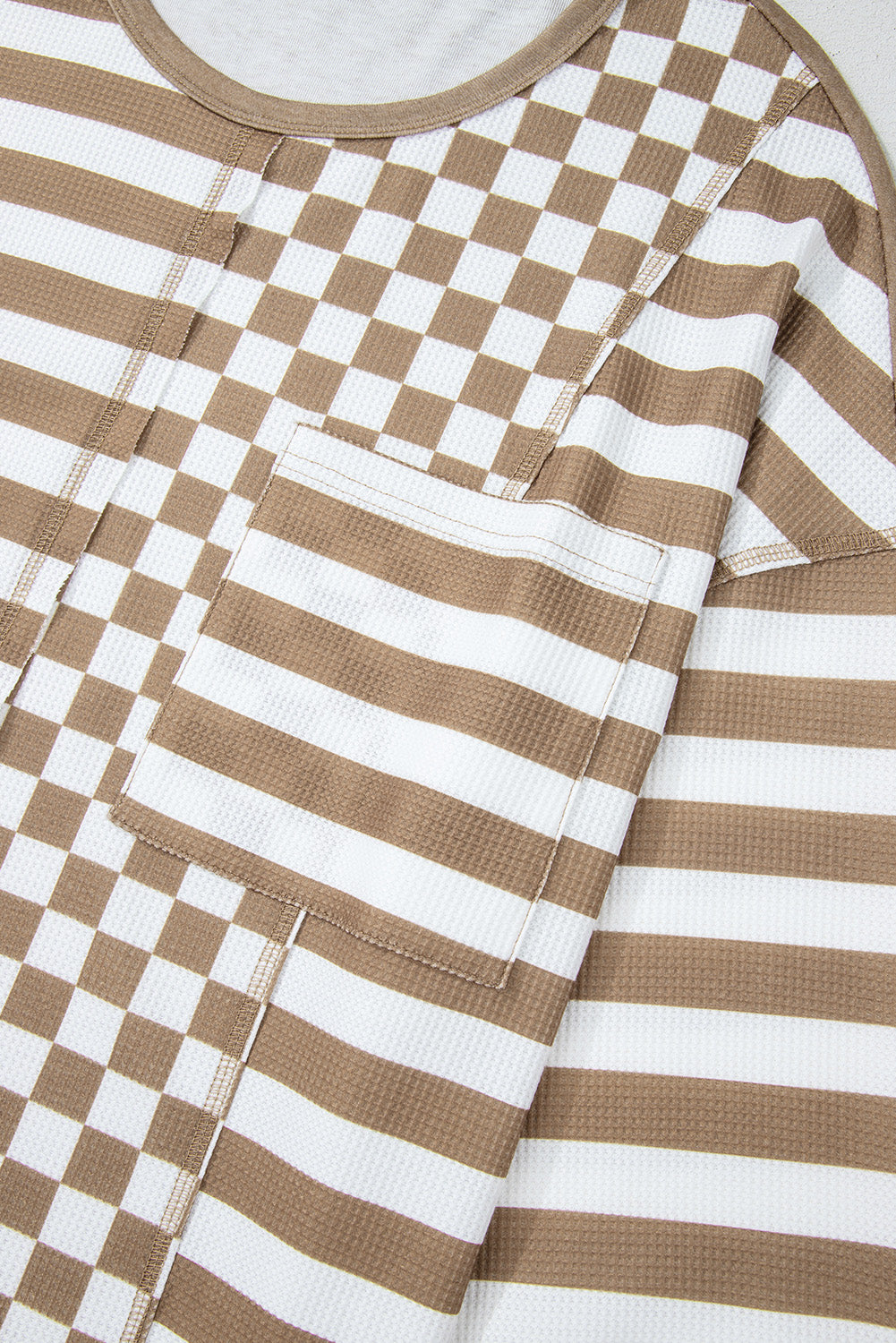 Raina Checkerboard Top