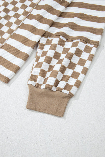 Raina Checkerboard Top