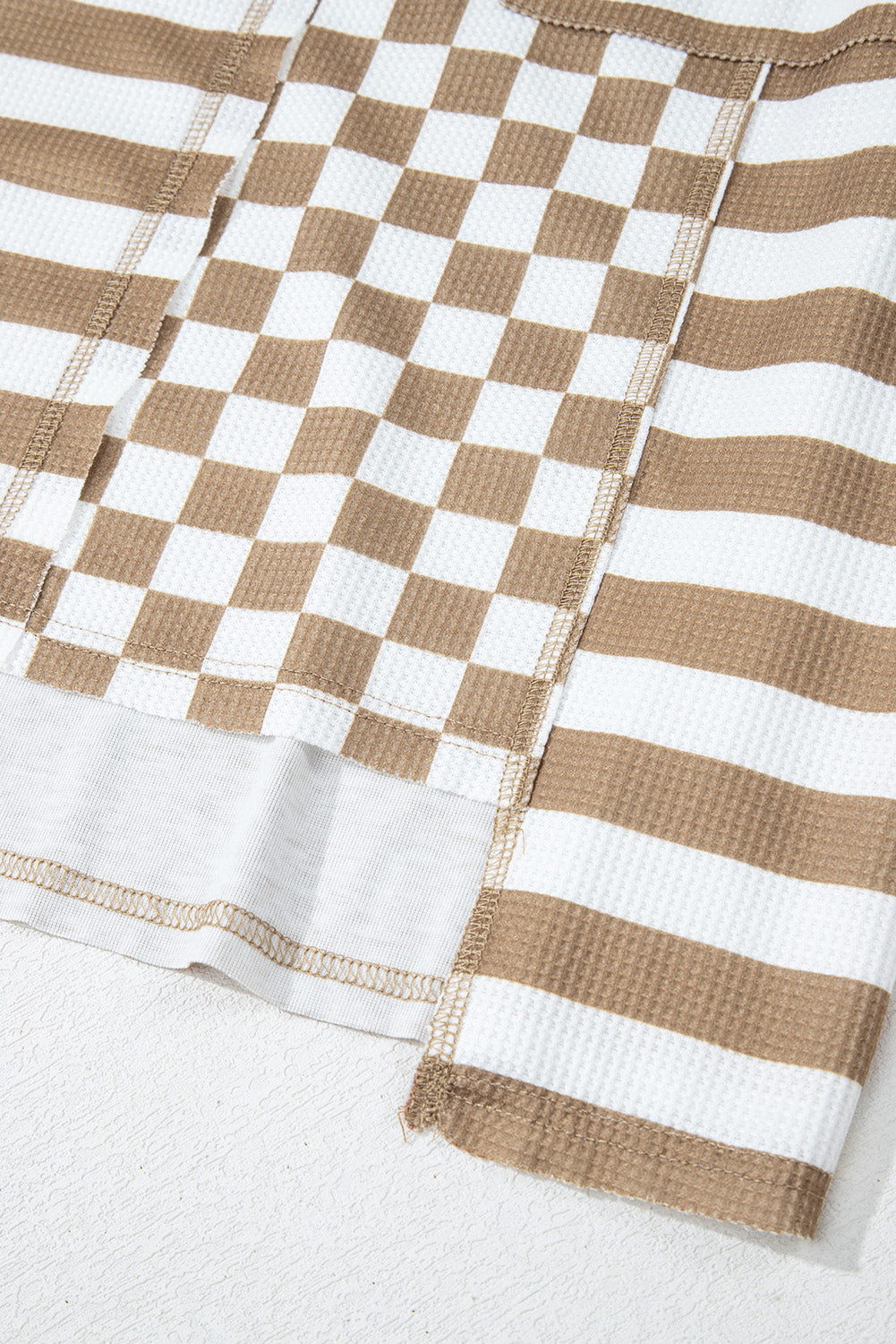 Raina Checkerboard Top
