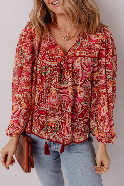 Simone Boho Blouse