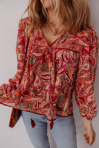 Simone Boho Blouse