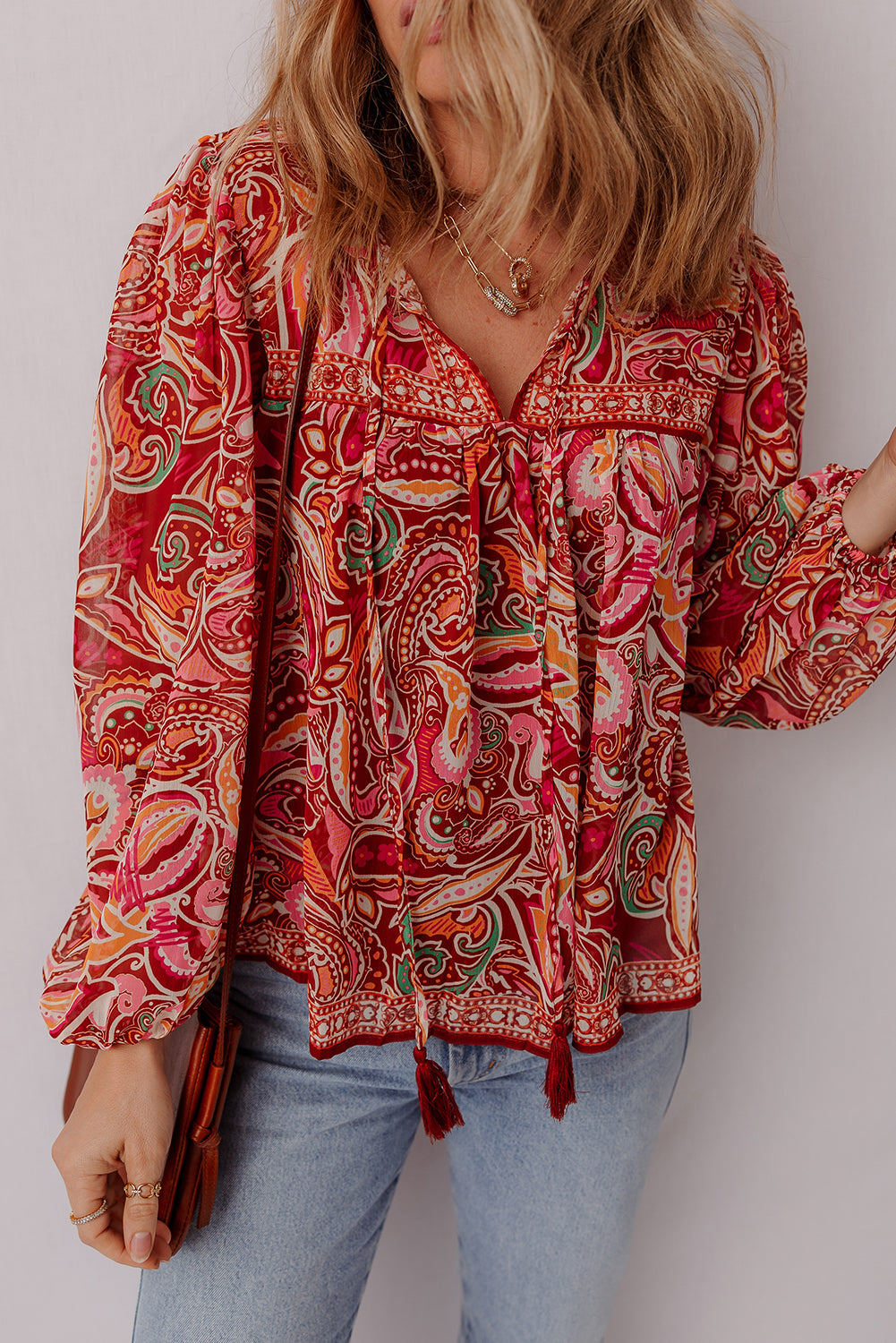 Simone Boho Blouse
