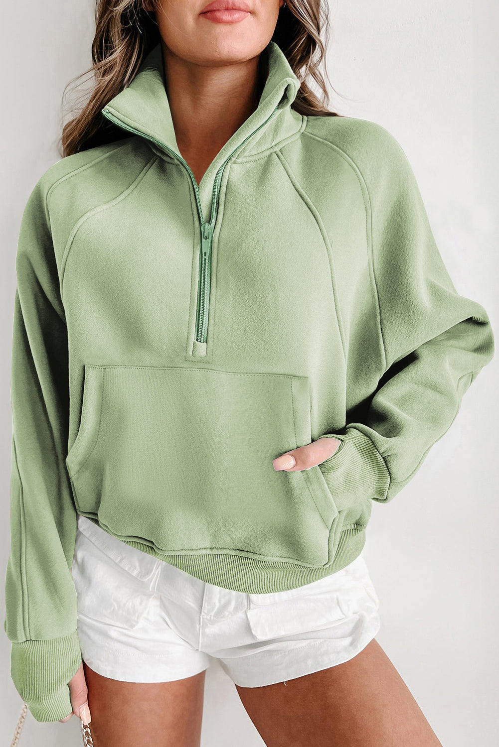 Macy Zip Up Sweatshirt