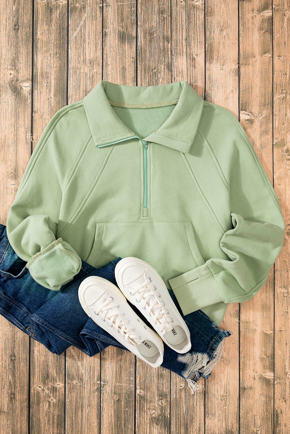 Macy Zip Up Sweatshirt