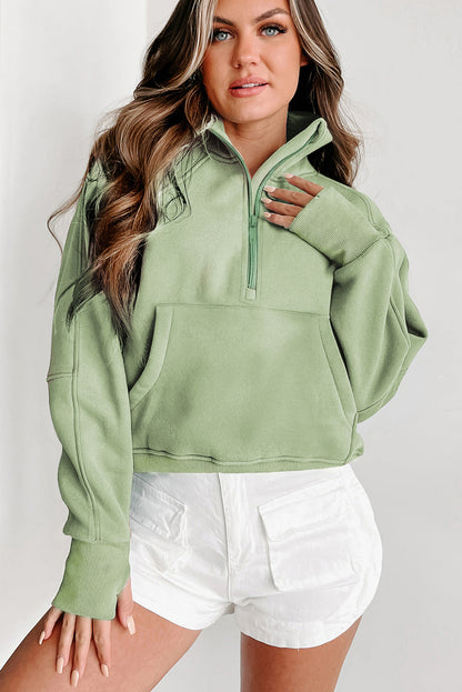 Macy Zip Up Sweatshirt