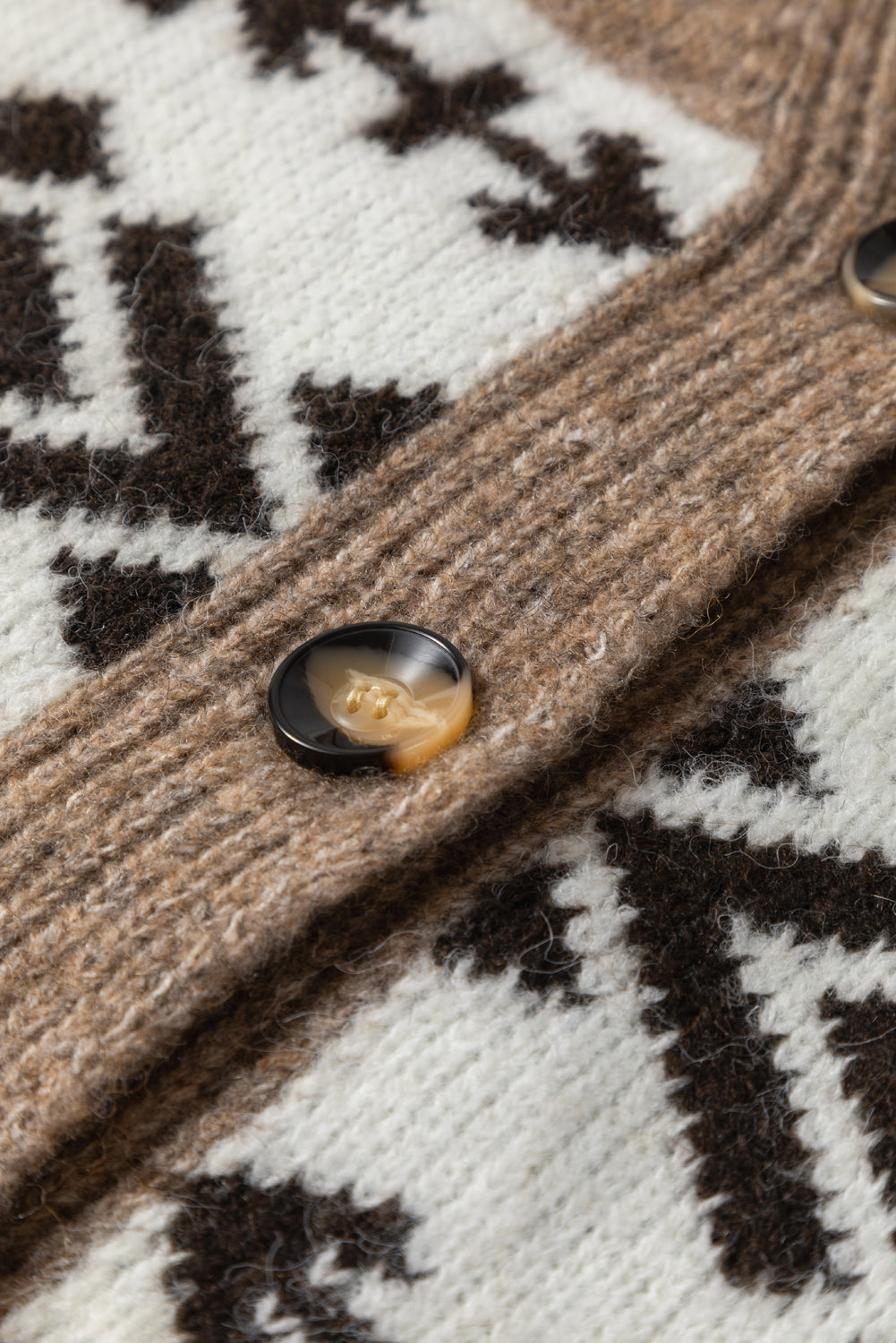 Anna Geometric Cardigan