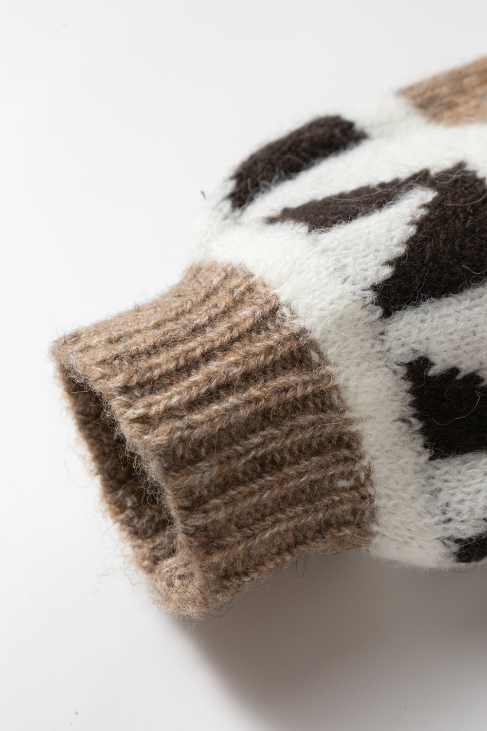 Anna Geometric Cardigan